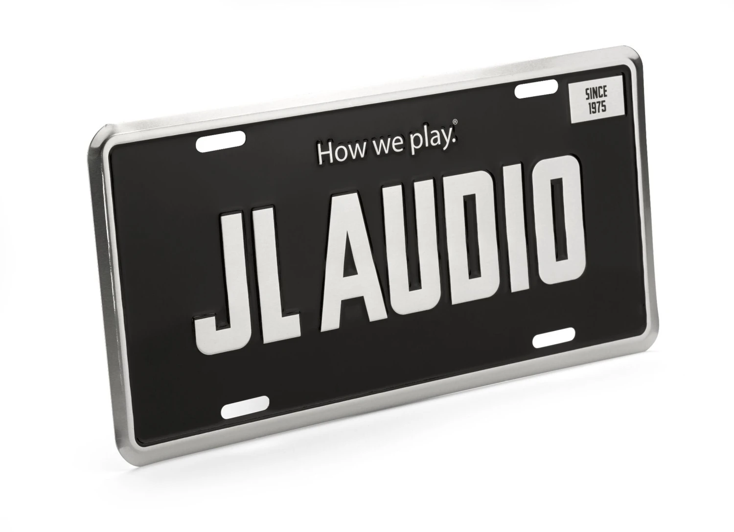JL Audio License Plate